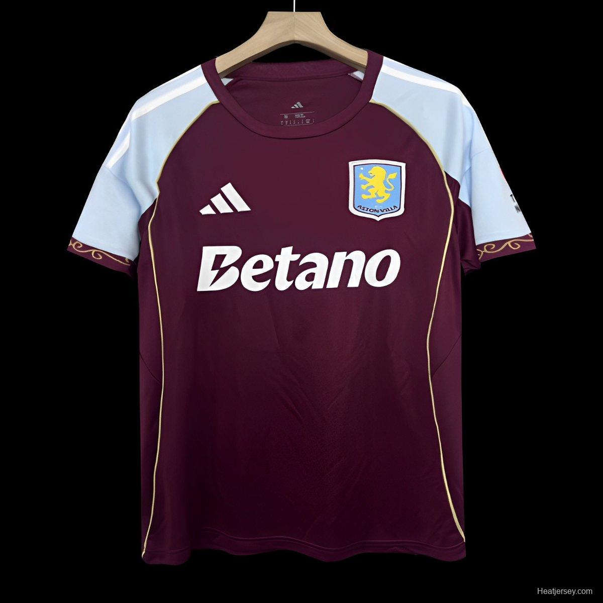 25/26 Aston Villa Home Jersey